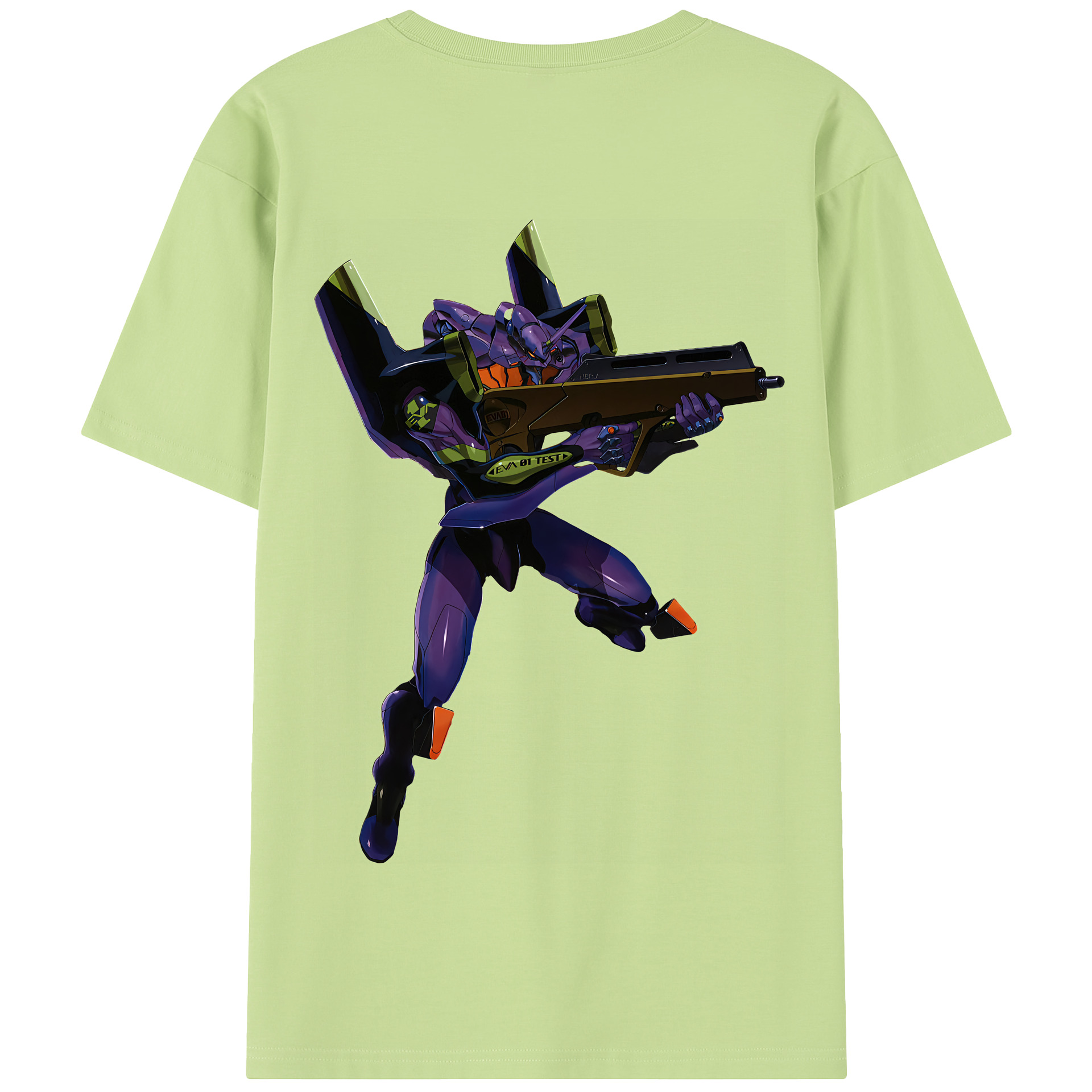 （画像用） EVA 新世紀エヴァンゲリオン 綿100％半袖Tシャツ（背面プリント）